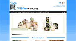 Desktop Screenshot of cliffprice.com